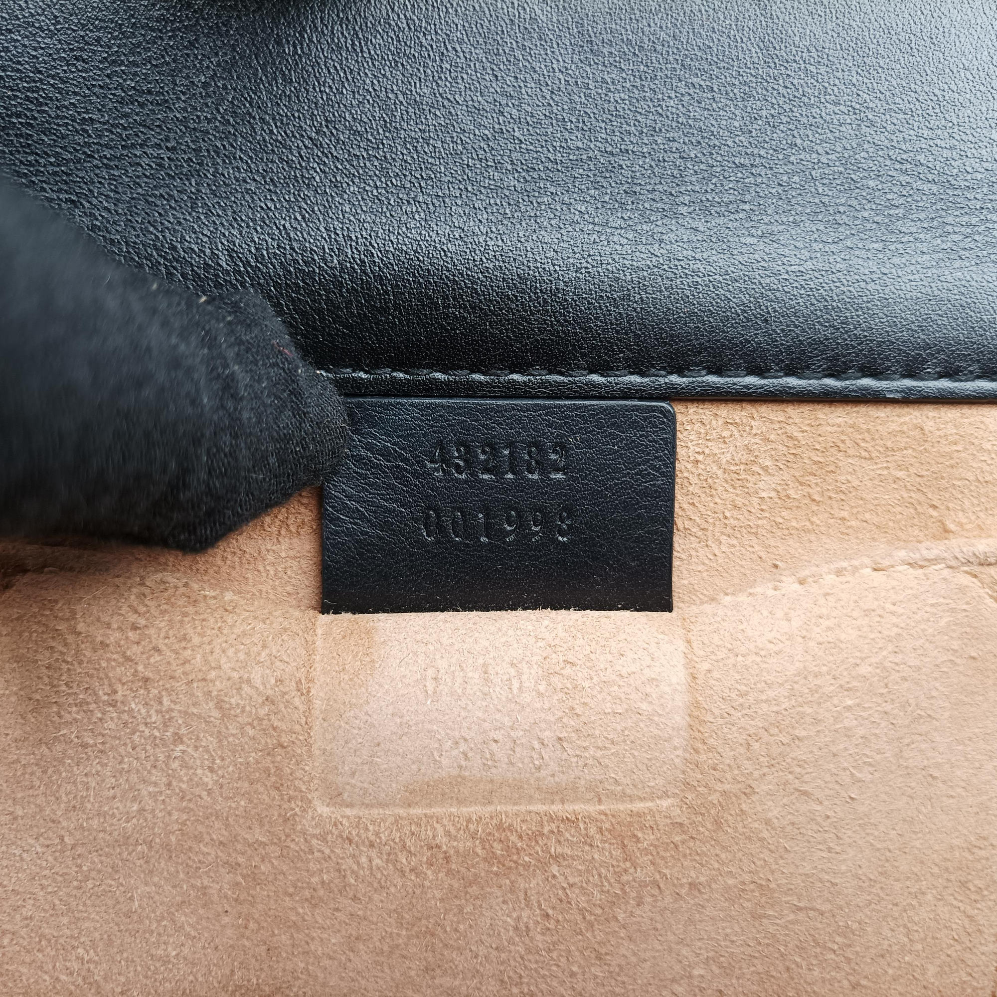 Padlock Black Leather 432182 F021578680パドロック ブラック レザー 432182 F021578680