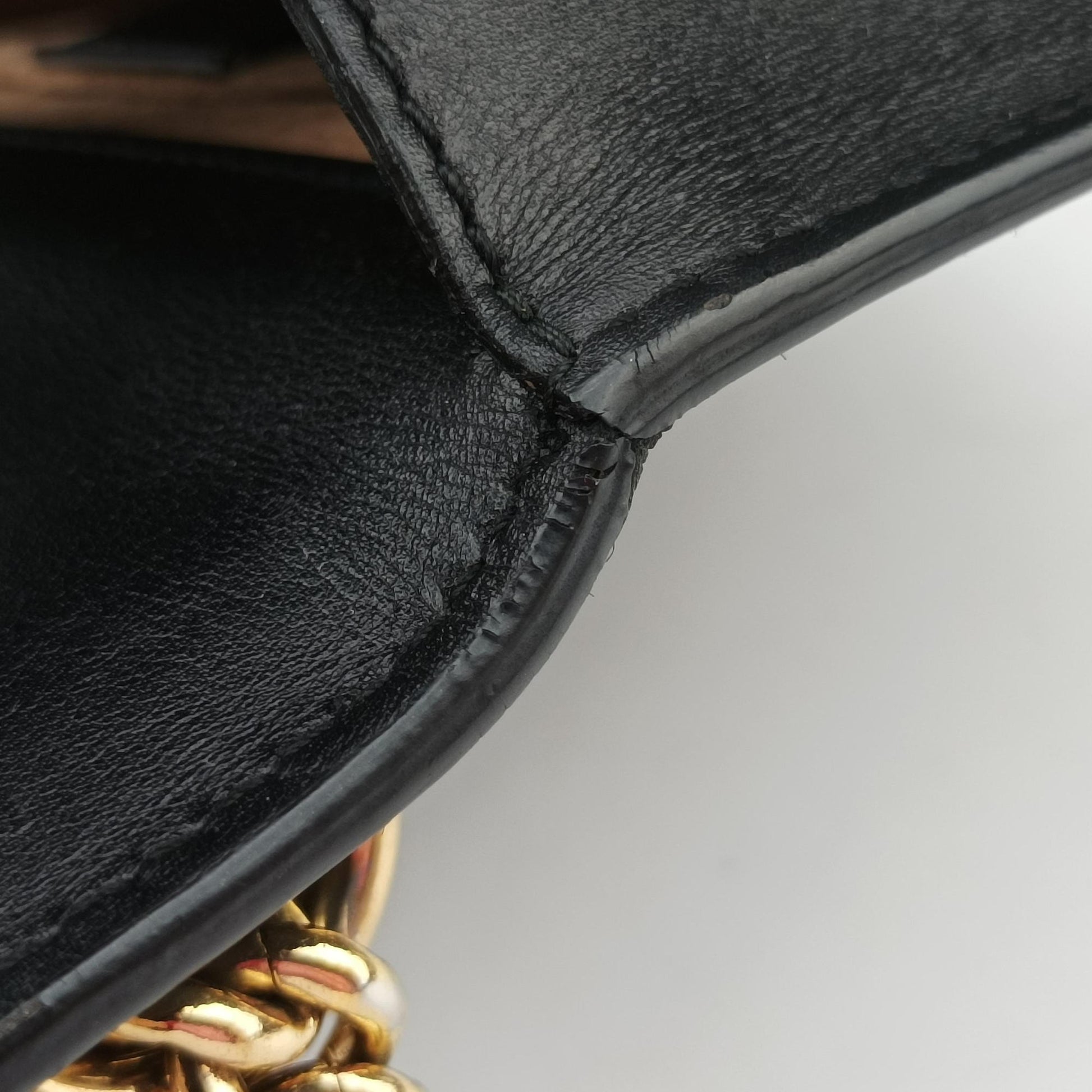 Padlock Black Leather 432182 F021578680パドロック ブラック レザー 432182 F021578680