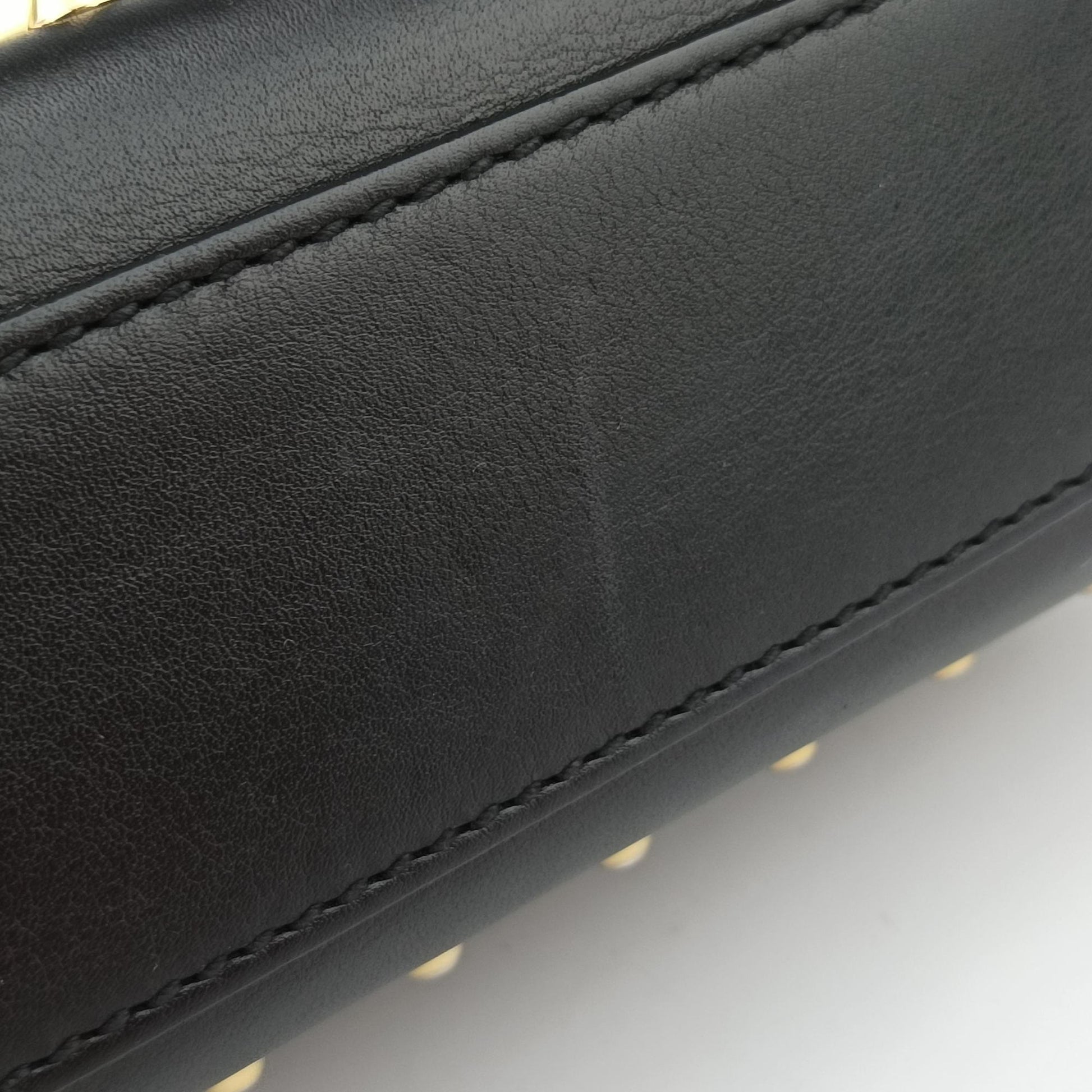 Padlock Black Leather 432182 F021578680パドロック ブラック レザー 432182 F021578680