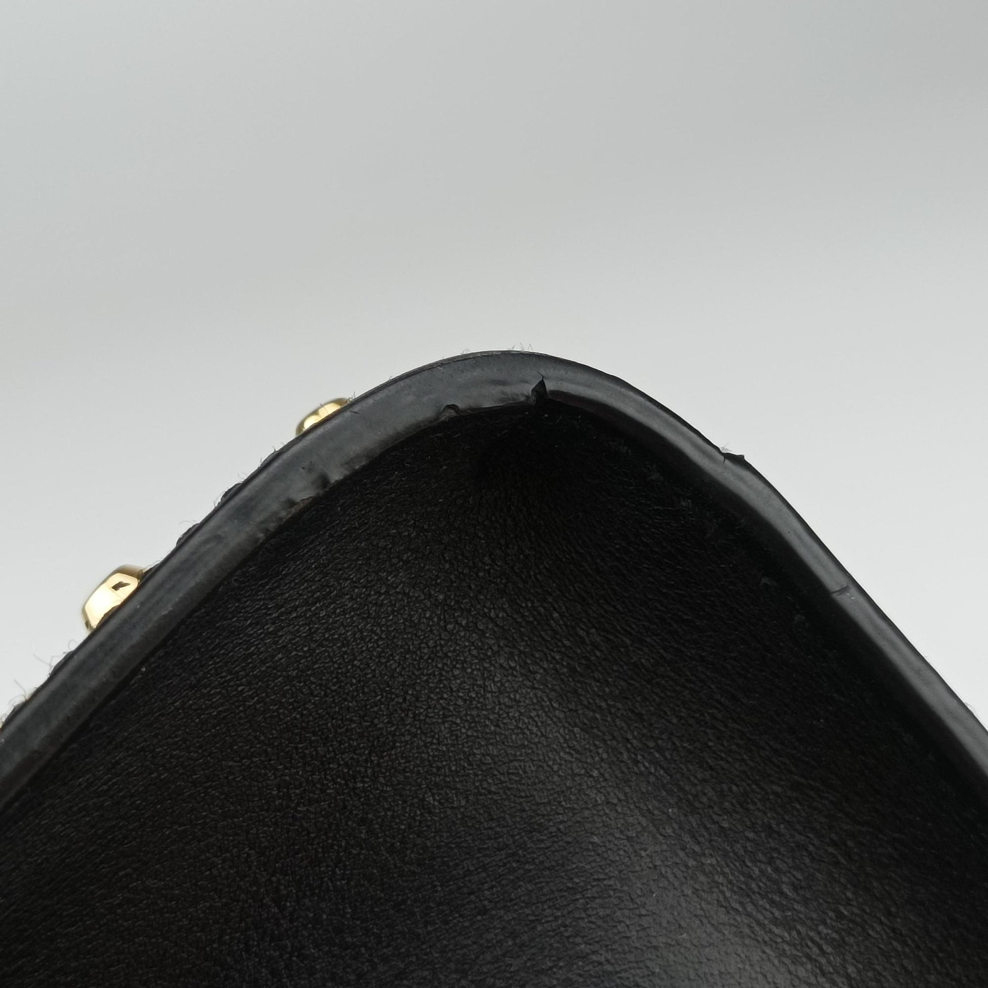 Padlock Black Leather 432182 F021578680パドロック ブラック レザー 432182 F021578680
