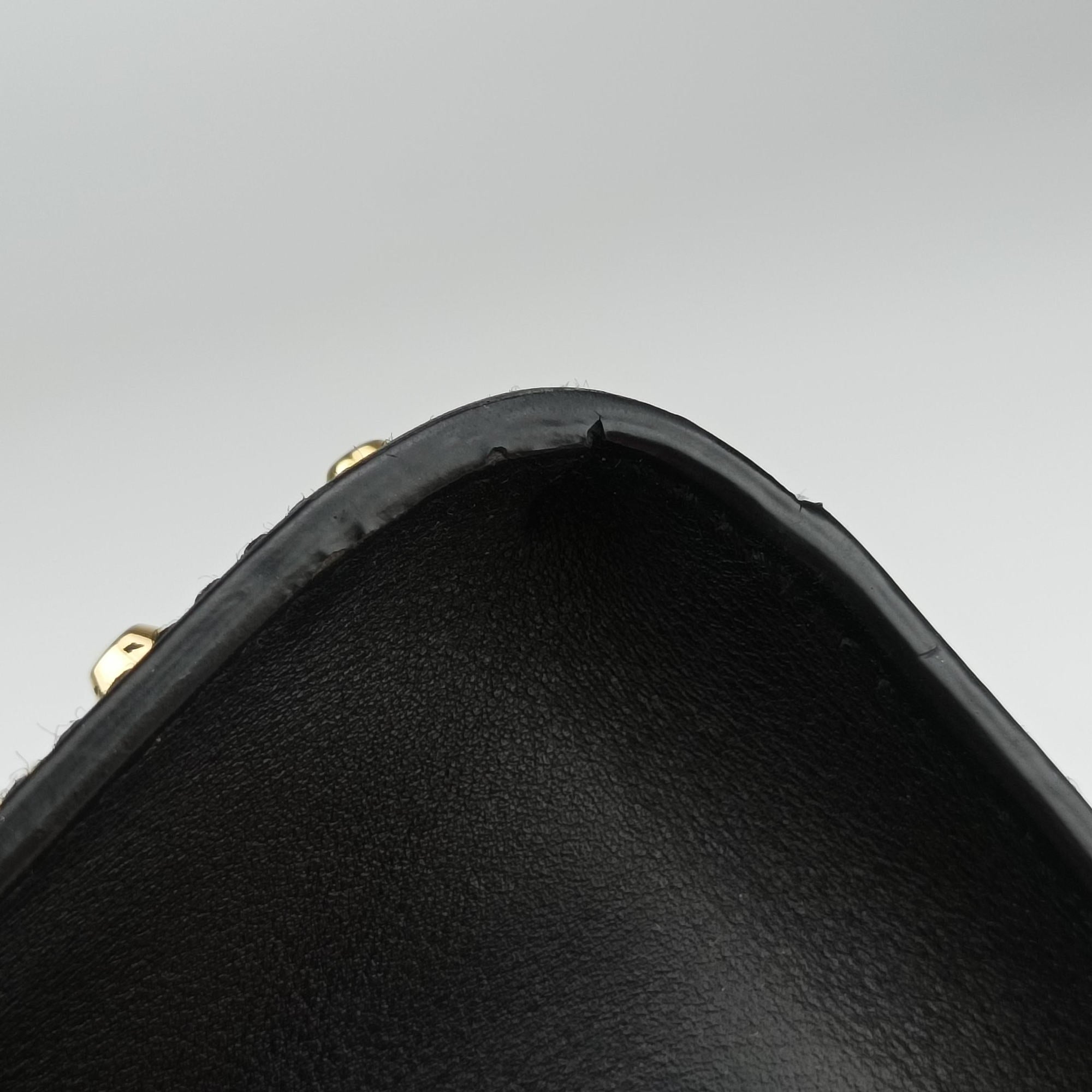 Padlock Black Leather 432182 F021578680パドロック ブラック レザー 432182 F021578680
