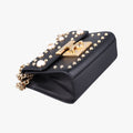 Padlock Black Leather 432182 F021578680パドロック ブラック レザー 432182 F021578680