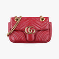 GG Marmont Red Leather 446744 A020098575GGマーモント レッド レザー 446744 A020098575