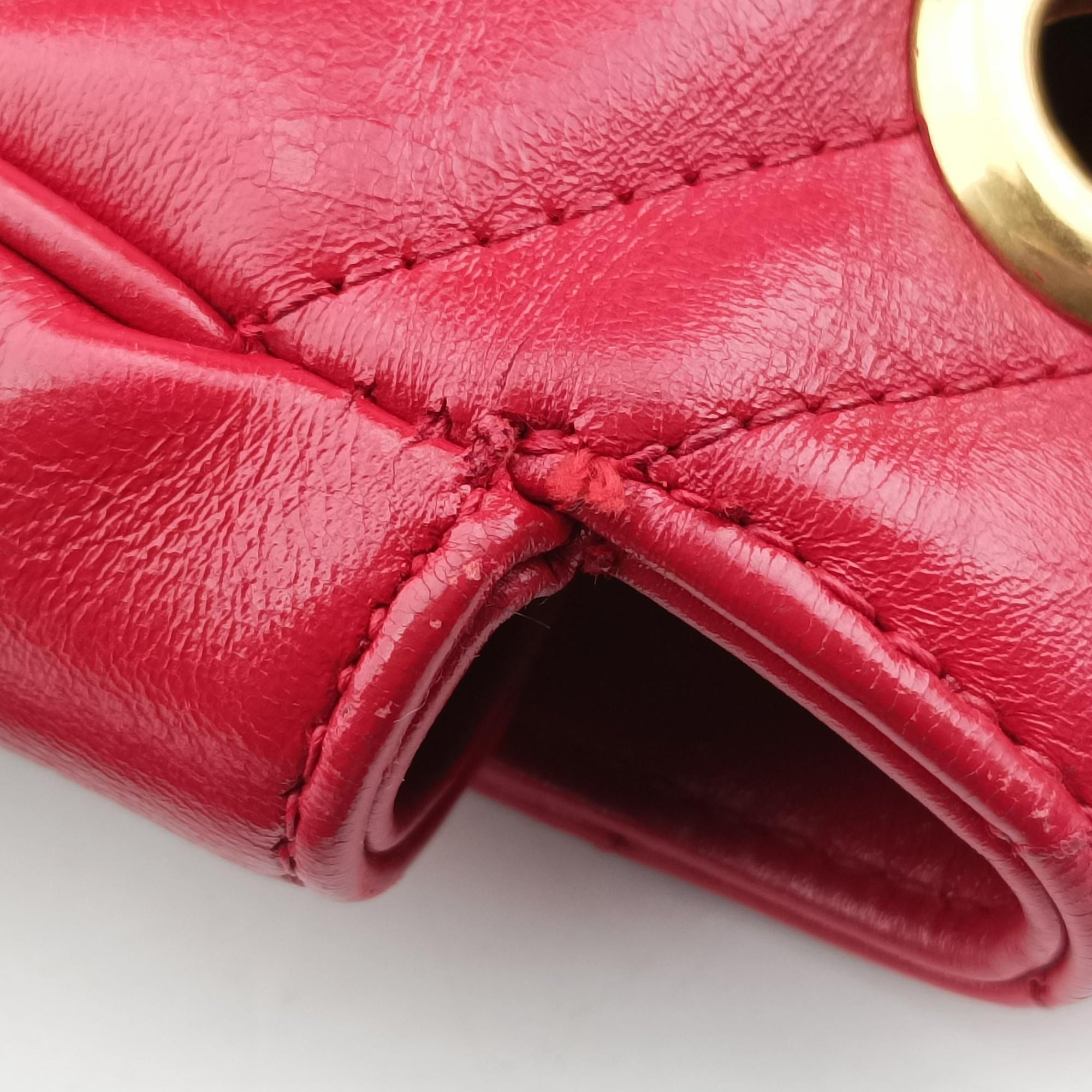 GG Marmont Red Leather 446744 A020098575GGマーモント レッド レザー 446744 A020098575