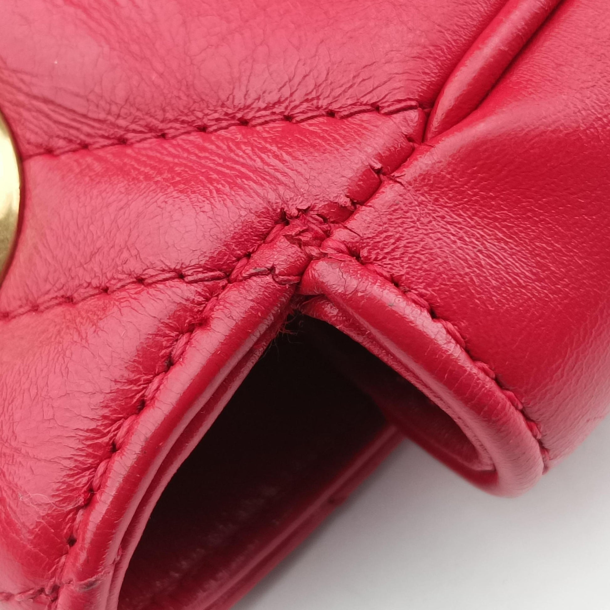 GG Marmont Red Leather 446744 A020098575GGマーモント レッド レザー 446744 A020098575