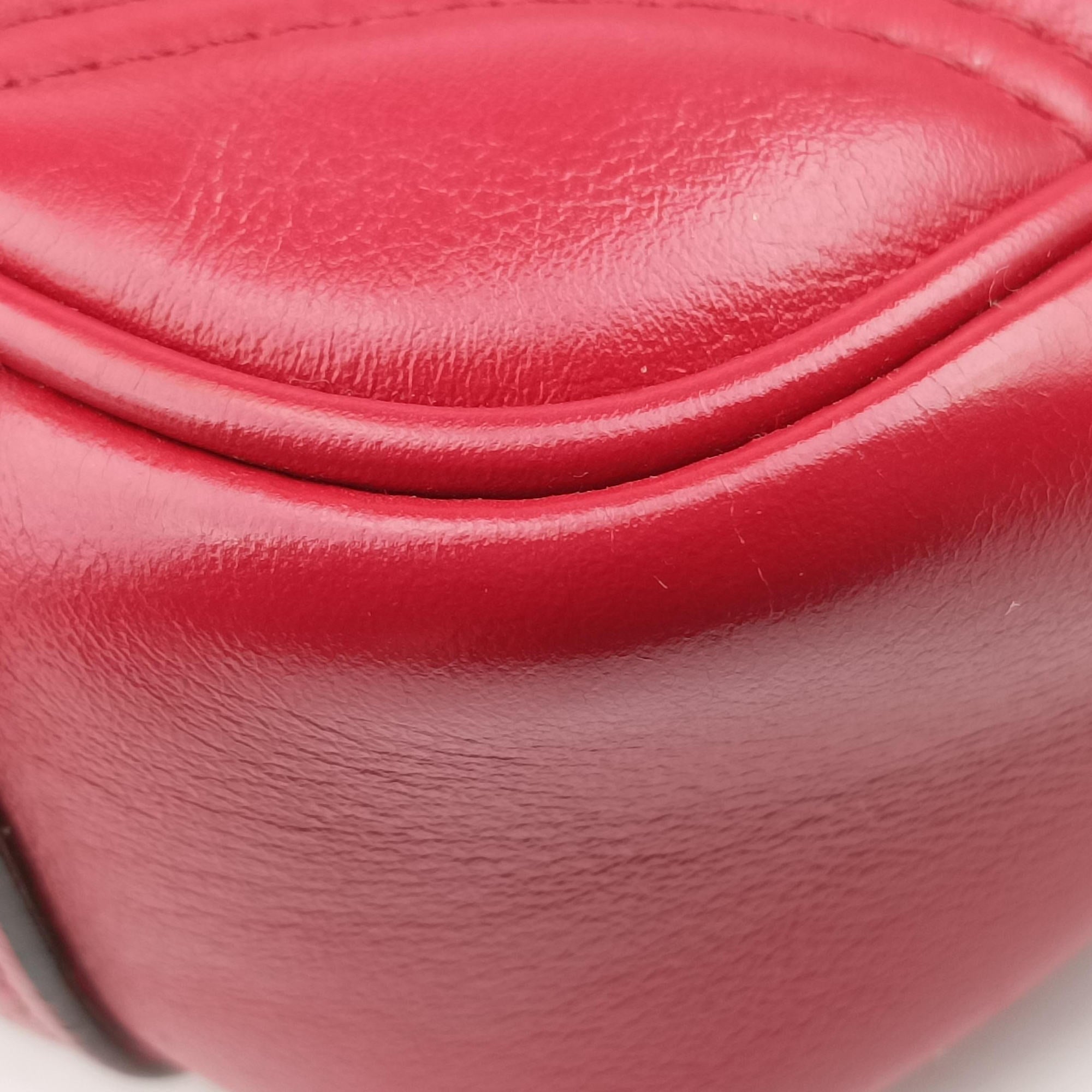 GG Marmont Red Leather 446744 A020098575GGマーモント レッド レザー 446744 A020098575