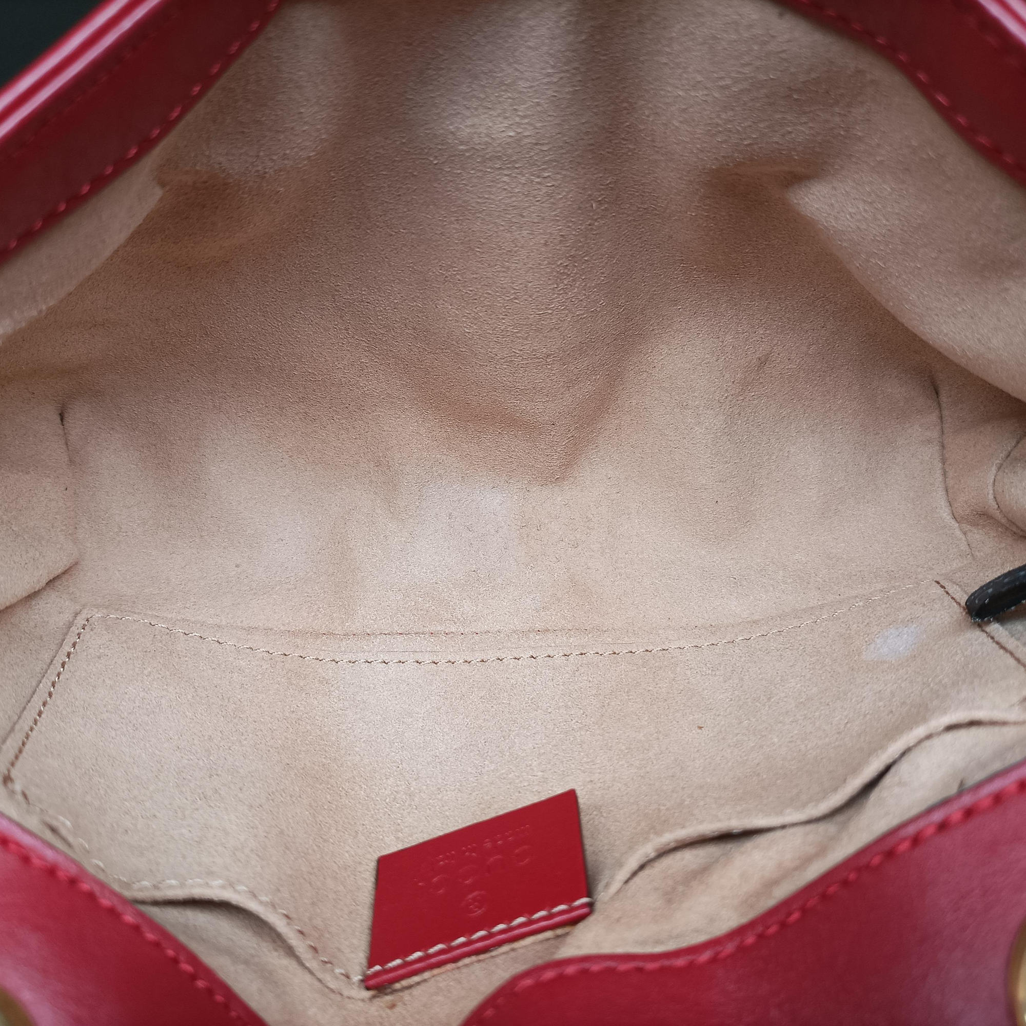 GG Marmont Red Leather 446744 A020098575GGマーモント レッド レザー 446744 A020098575