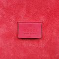 Pre-owned Gucci Dionysus beige×red PVC coated canvas × suede 400249 shoulderbag | stylenewstar