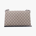 Pre-owned Gucci Dionysus beige×red PVC coated canvas × suede 400249 shoulderbag | stylenewstar