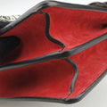 Pre-owned Gucci Dionysus beige×red PVC coated canvas × suede 400249 shoulderbag | stylenewstar