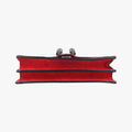 Pre-owned Gucci Dionysus beige×red PVC coated canvas × suede 400249 shoulderbag | stylenewstar