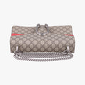 Pre-owned Gucci Dionysus beige×red PVC coated canvas × suede 400249 shoulderbag | stylenewstar