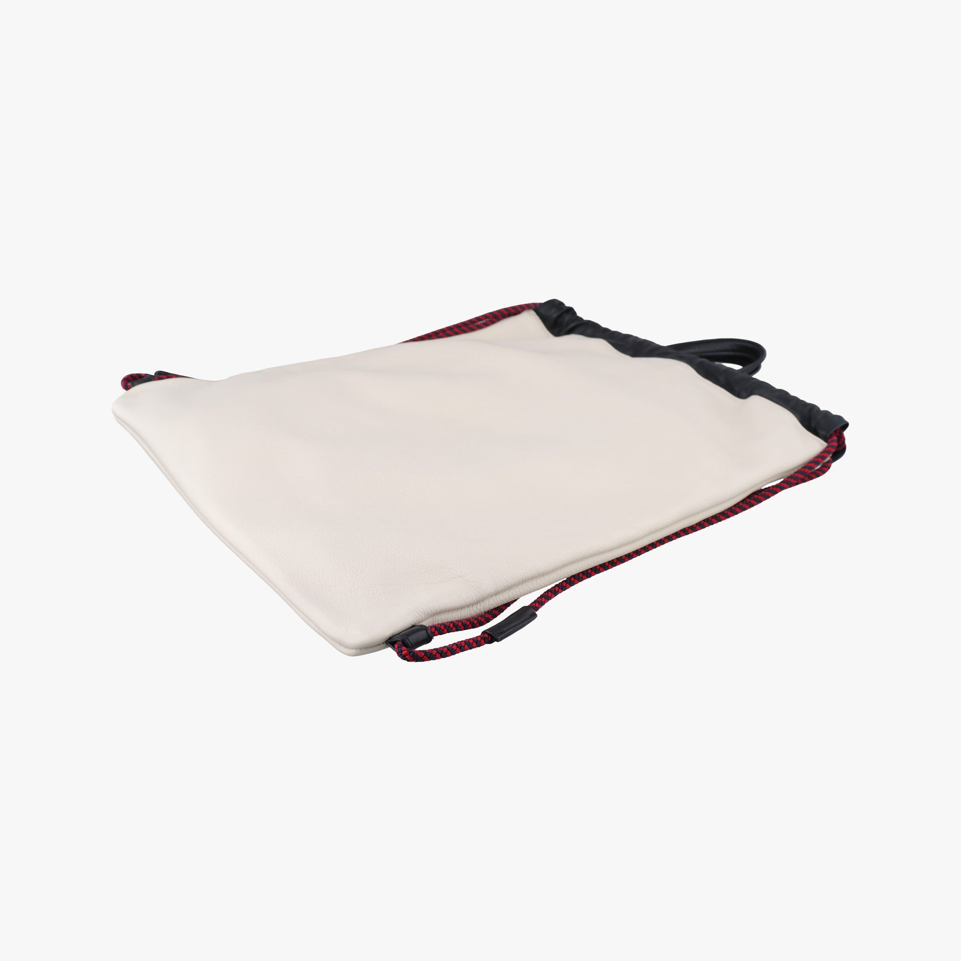 Print Drawstring White Leather 516639 G023688950グッチプリント ドロー ストリング ホワイト レザー 516639 G023688950