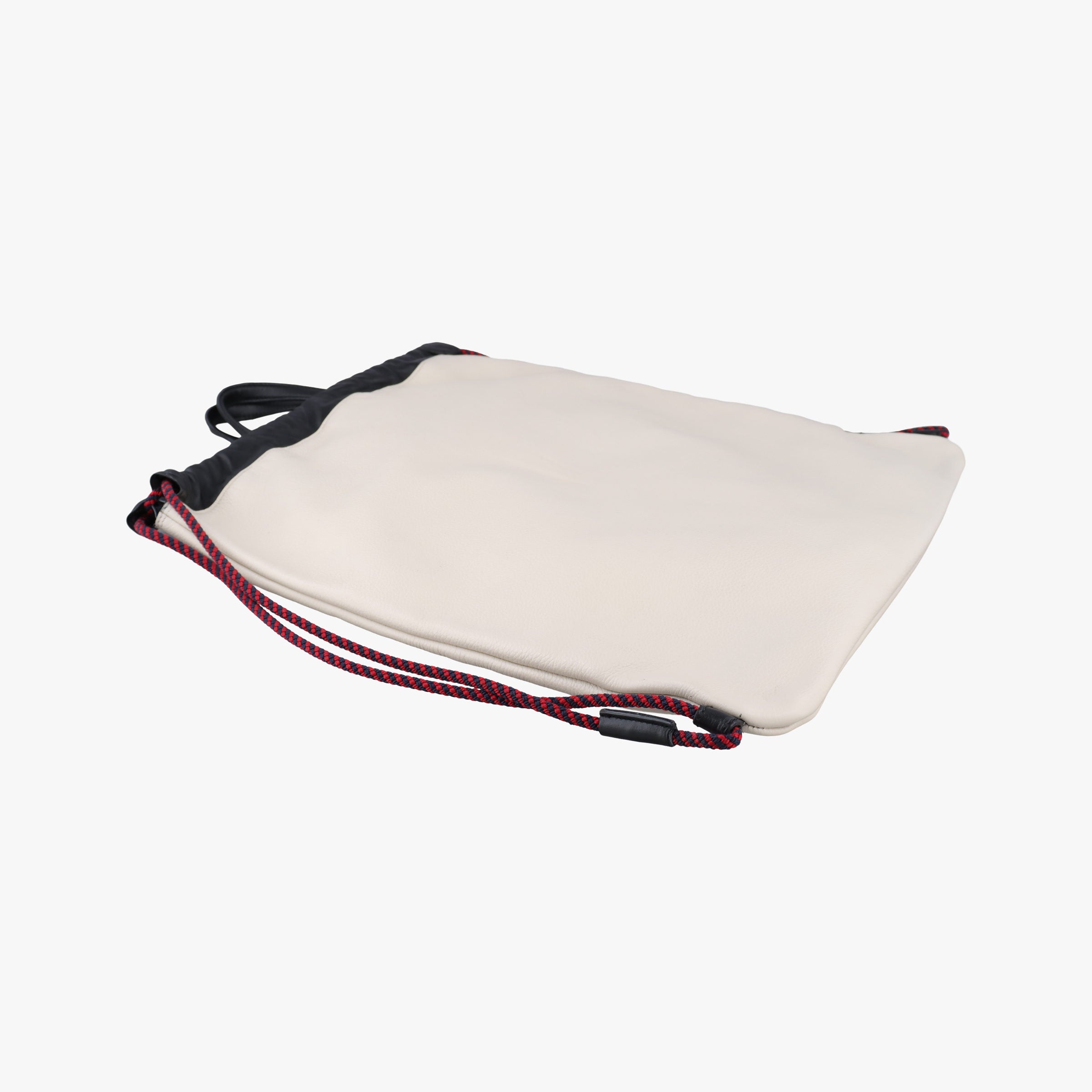 Print Drawstring White Leather 516639 G023688950グッチプリント ドロー ストリング ホワイト レザー 516639 G023688950