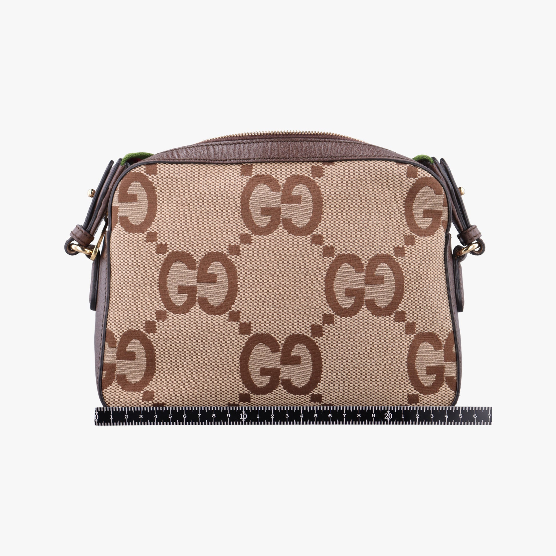 Jumbo GG Messenger Brown canvas×leather 675891 G038290643ジャンボGG メッセンジャー ブラウン キャンバス×レザー 675891 G038290643