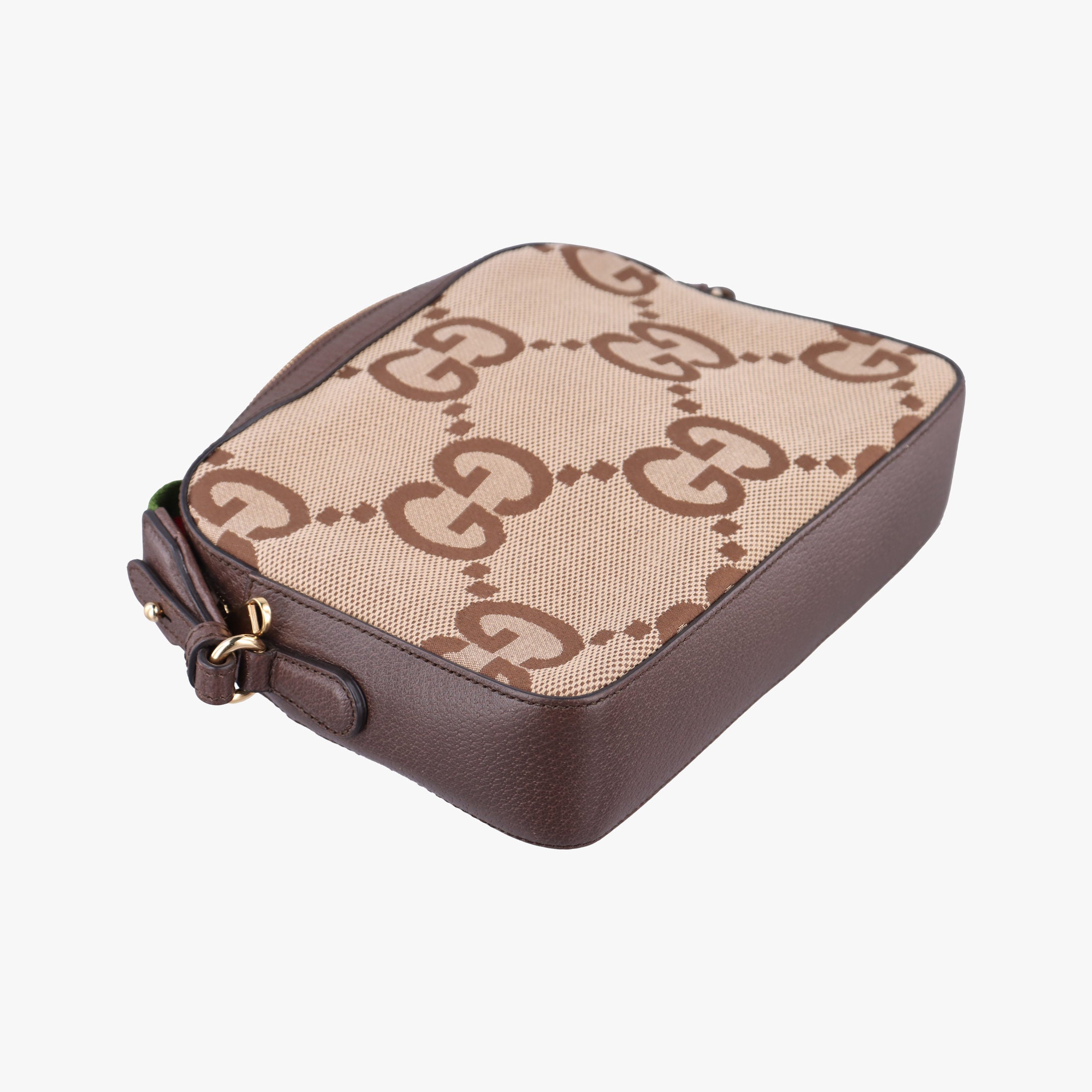 Jumbo GG Messenger Brown canvas×leather 675891 G038290643ジャンボGG メッセンジャー ブラウン キャンバス×レザー 675891 G038290643