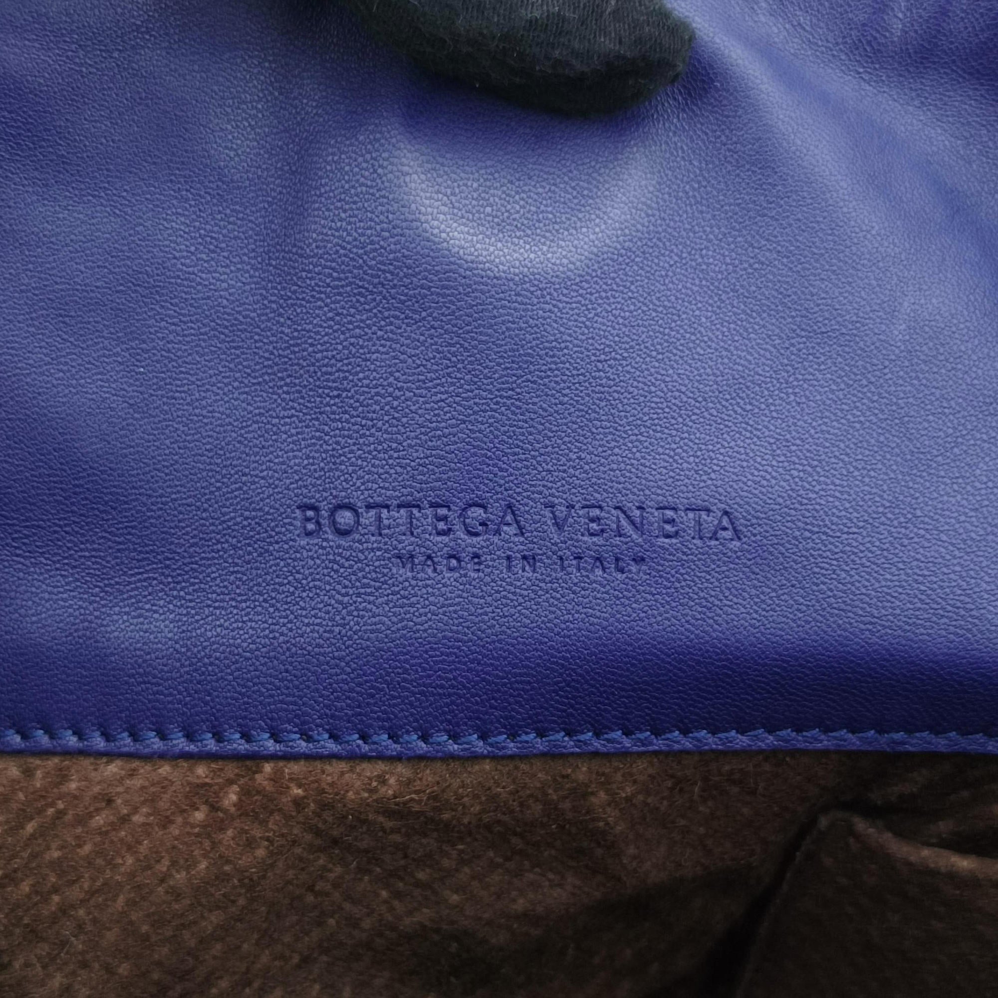 Parachute Intrecciato Purple lambskin B04215596Bパラシュート イントレチャート パープル ラムスキン B04215596B