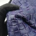 Parachute Intrecciato Purple lambskin B04215596Bパラシュート イントレチャート パープル ラムスキン B04215596B