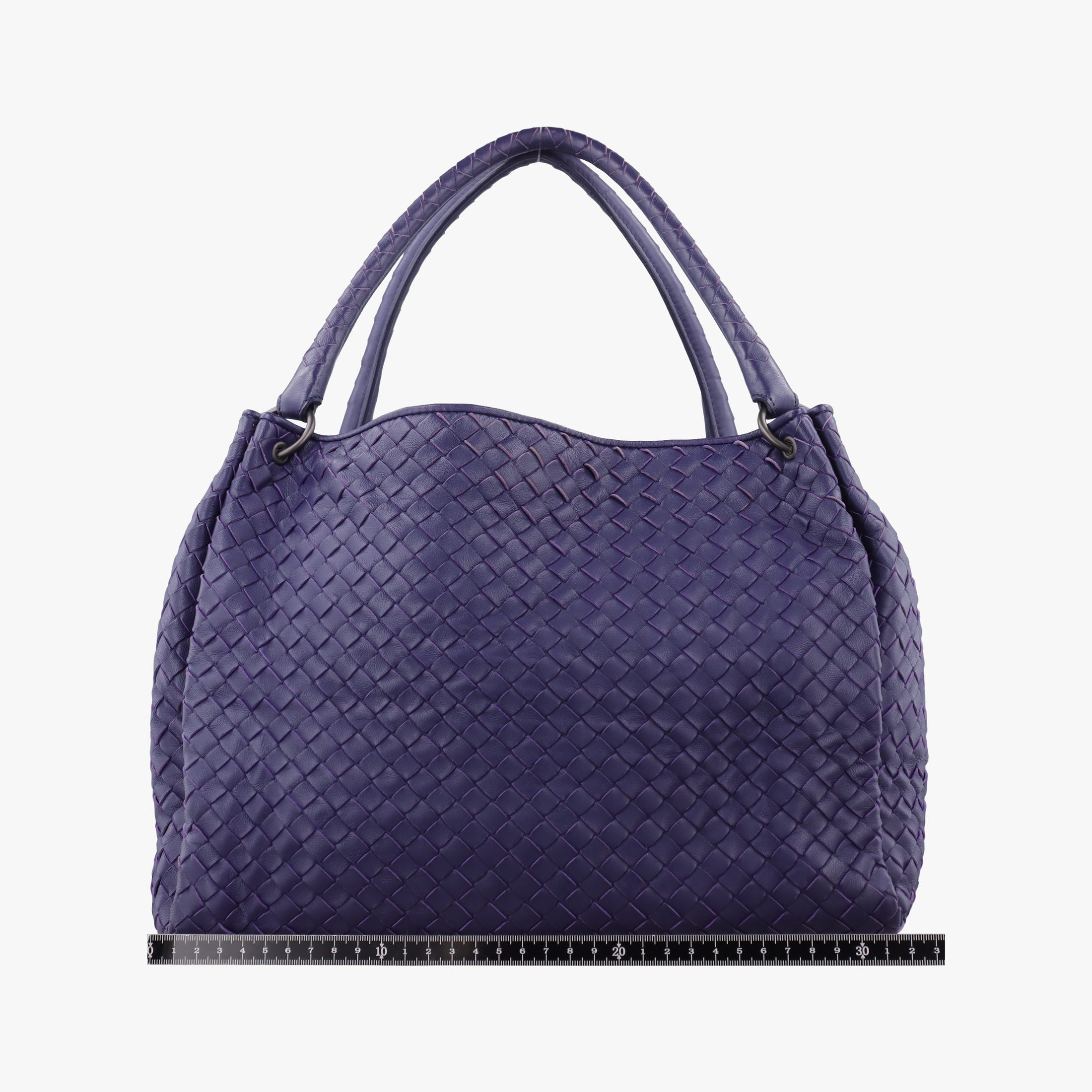 Parachute Intrecciato Purple lambskin B04215596Bパラシュート イントレチャート パープル ラムスキン B04215596B