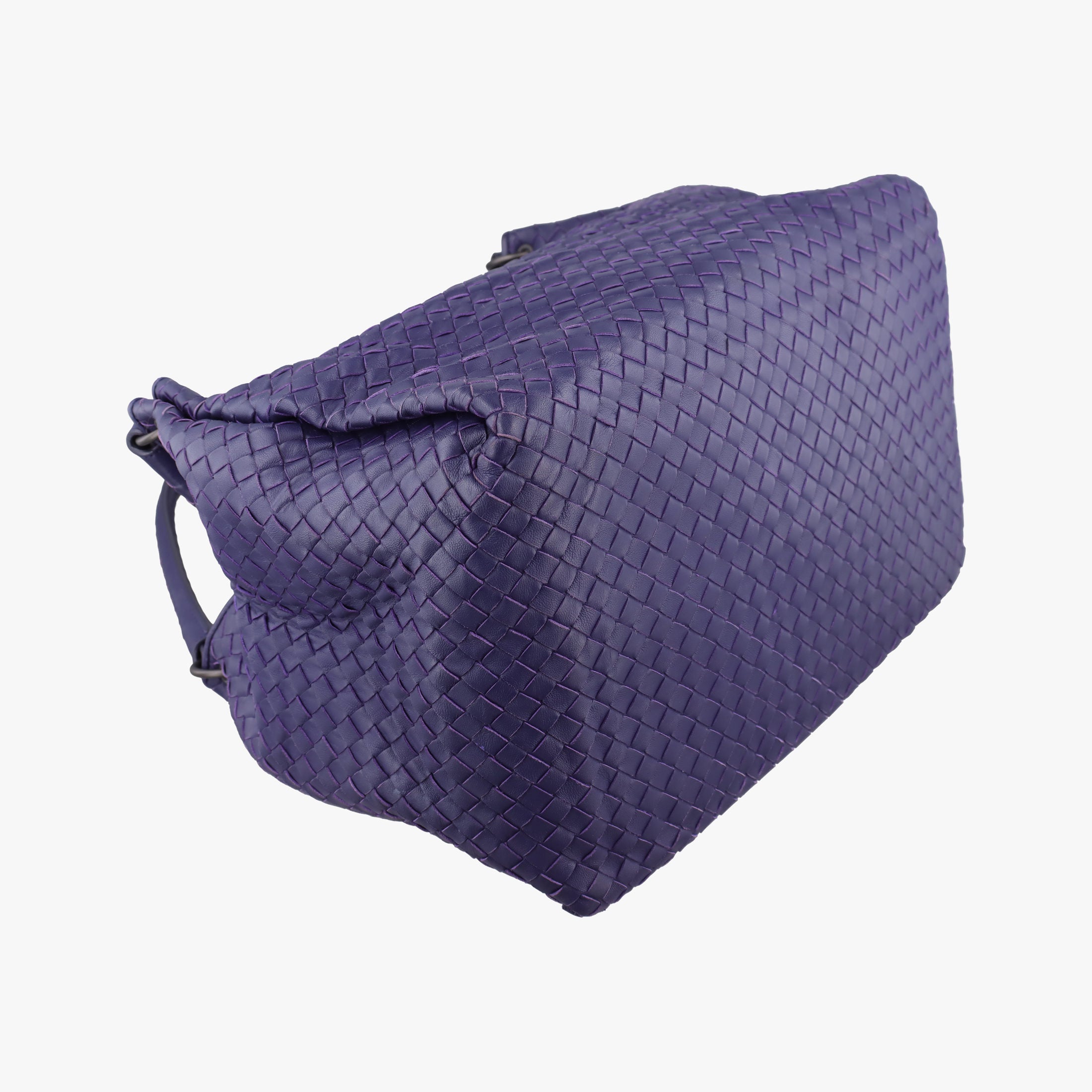 Parachute Intrecciato Purple lambskin B04215596Bパラシュート イントレチャート パープル ラムスキン B04215596B