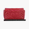 GG Marmont Red Leather 476433 GGマーモント レッド レザー 476433 