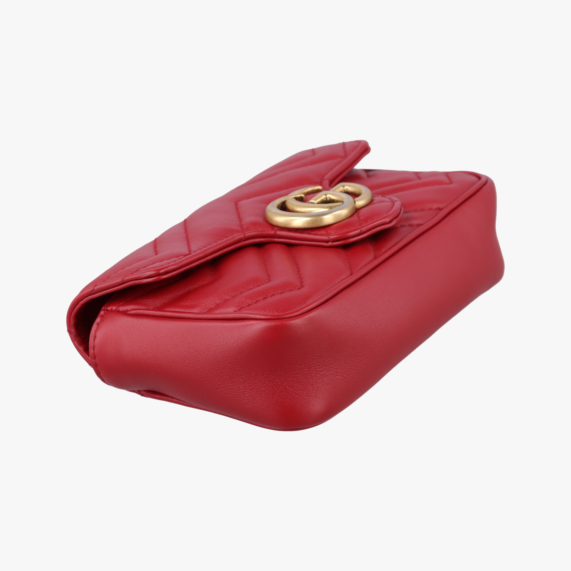 GG Marmont Red Leather 476433 GGマーモント レッド レザー 476433 