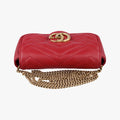 GG Marmont Red Leather 476433 GGマーモント レッド レザー 476433 