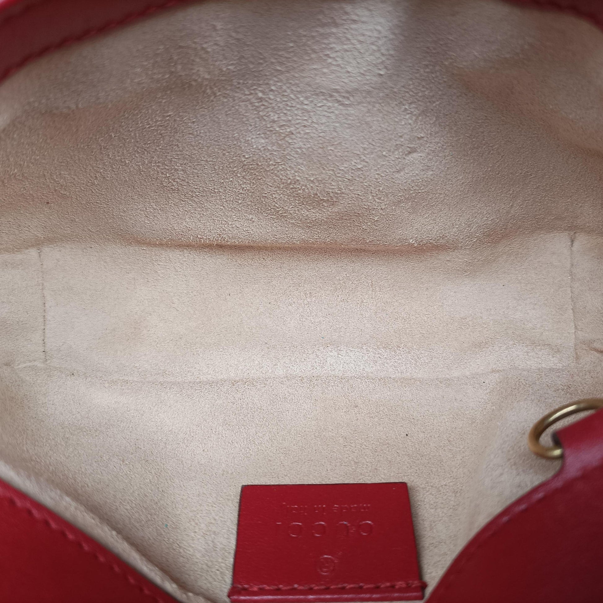 GG Marmont Red Leather 476433 GGマーモント レッド レザー 476433 