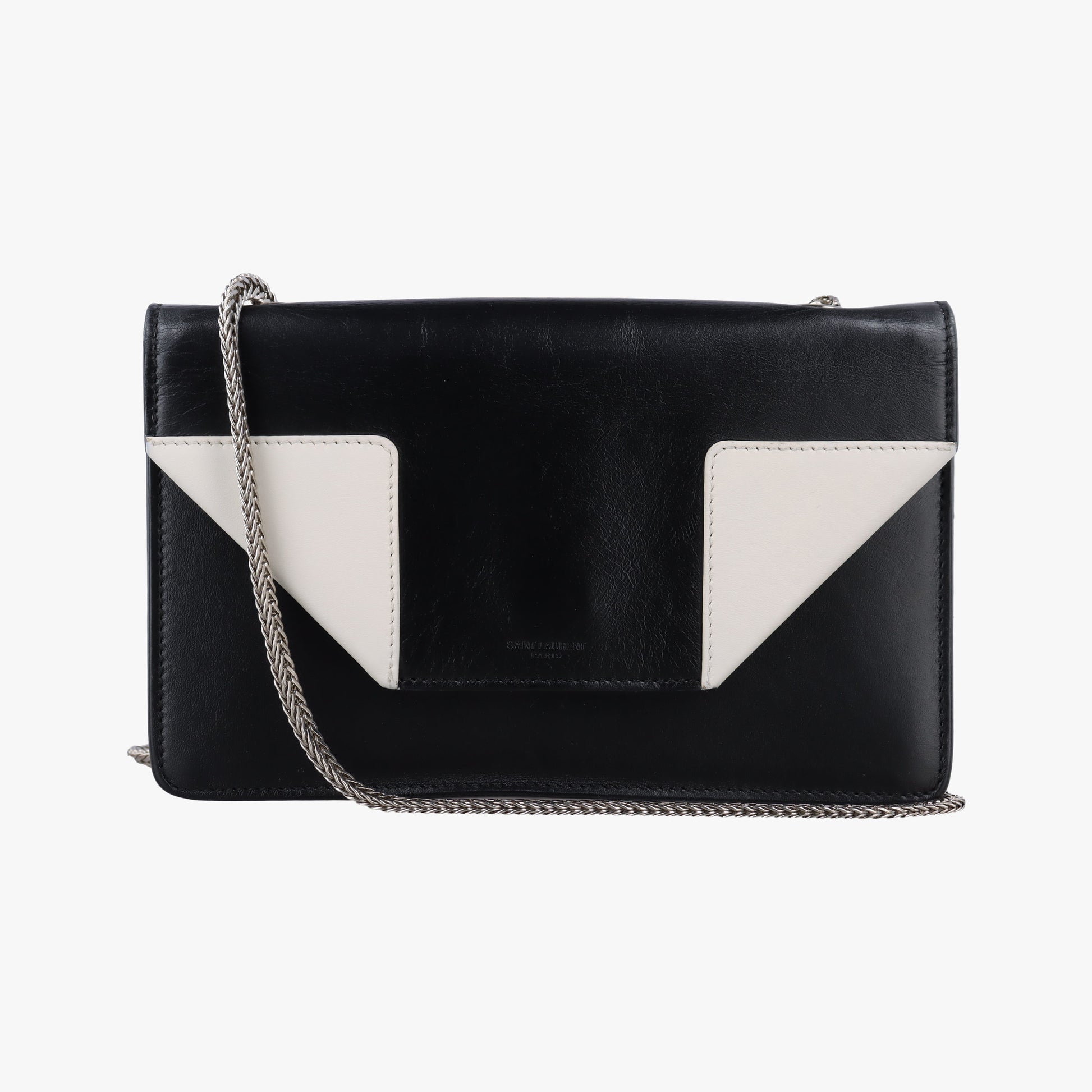 Small Betty Flap Black × White Leather 314516 314516.529258ベティ スモール ブラック × ホワイト レザー 314516 314516.529258