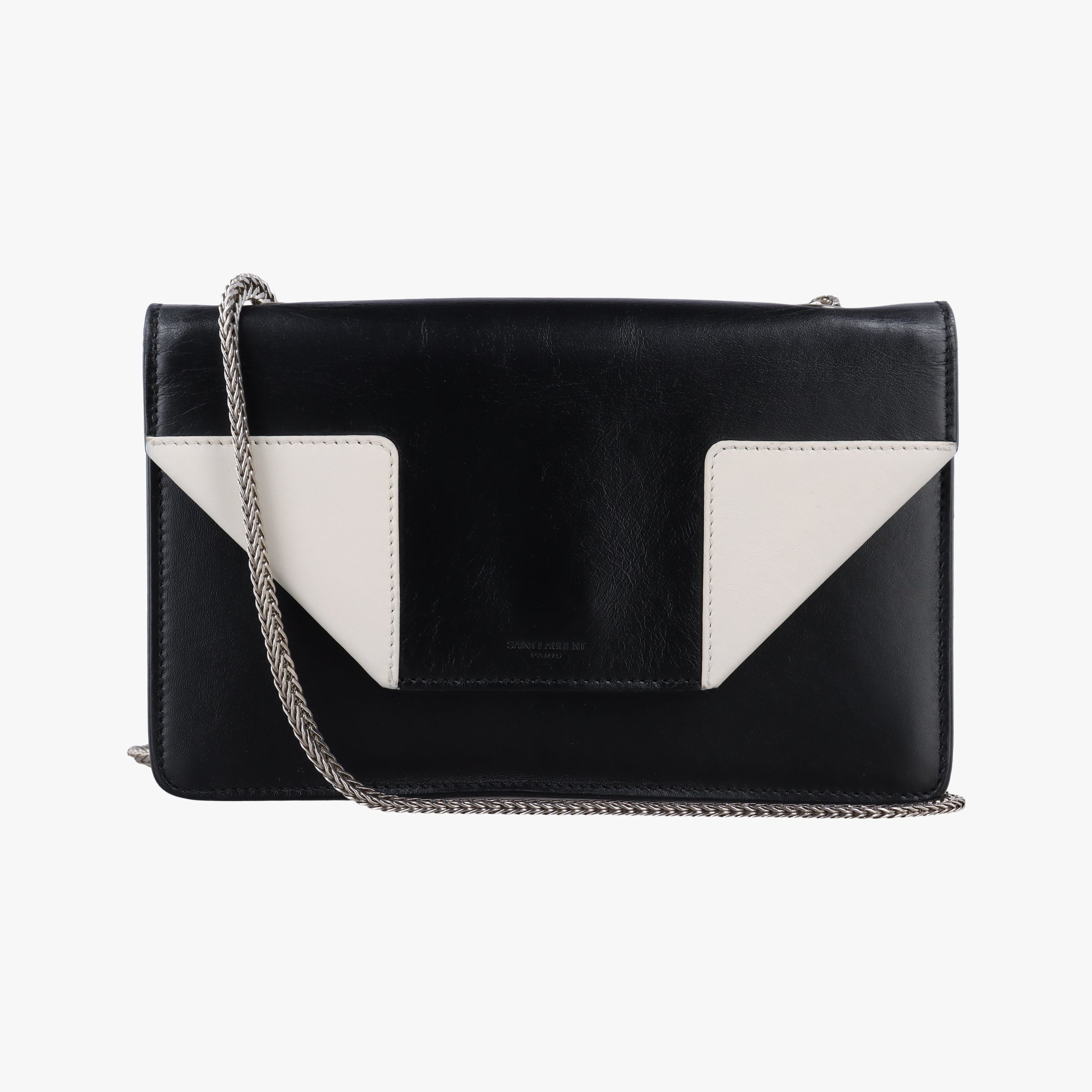 Small Betty Flap Black × White Leather 314516 314516.529258ベティ スモール ブラック × ホワイト レザー 314516 314516.529258