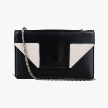 Small Betty Flap Black × White Leather 314516 314516.529258ベティ スモール ブラック × ホワイト レザー 314516 314516.529258