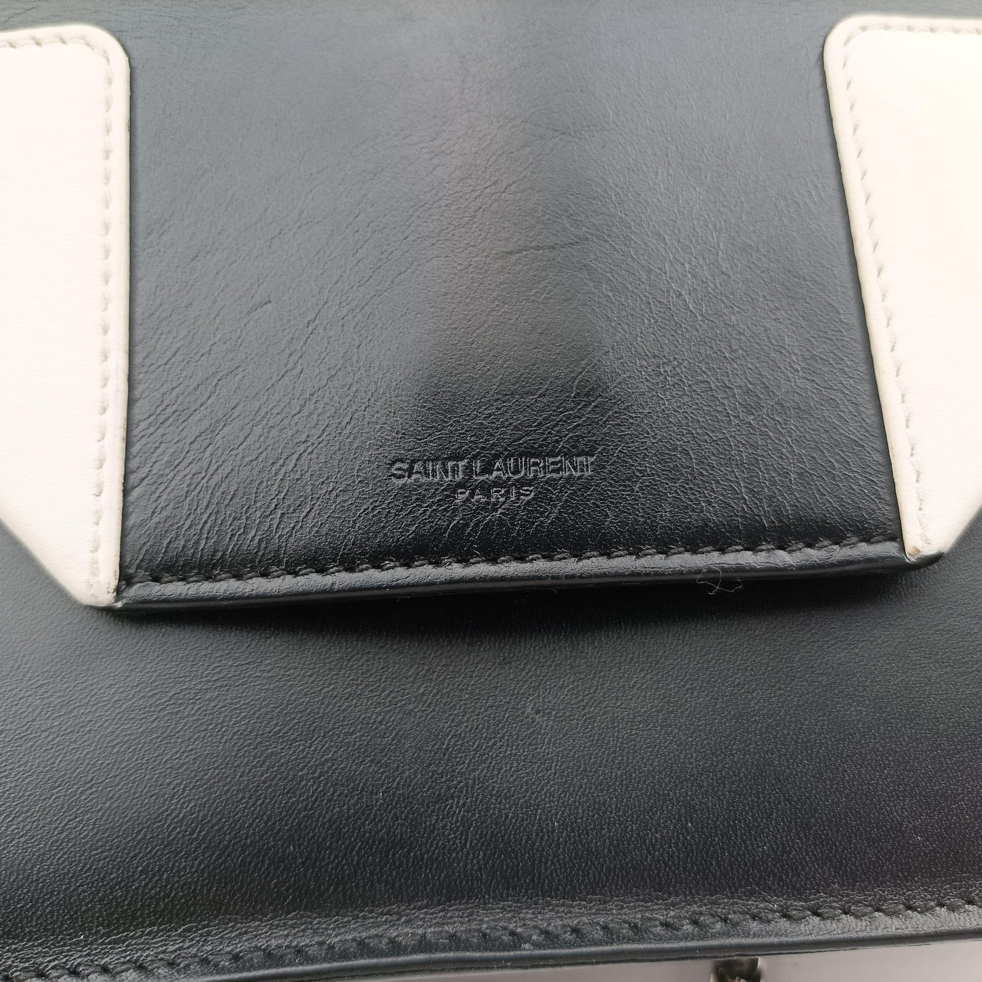 Small Betty Flap Black × White Leather 314516 314516.529258ベティ スモール ブラック × ホワイト レザー 314516 314516.529258