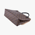 MARIGNAN brown×Gray×Black Monogram Canvas×calf leather×Snake skin N95750 FL1179マリニャン モノグラム/ブラウン×グレー×ブラック モノグラムキャンバス×カーフ×ヘビ レザー N95750 FL1179