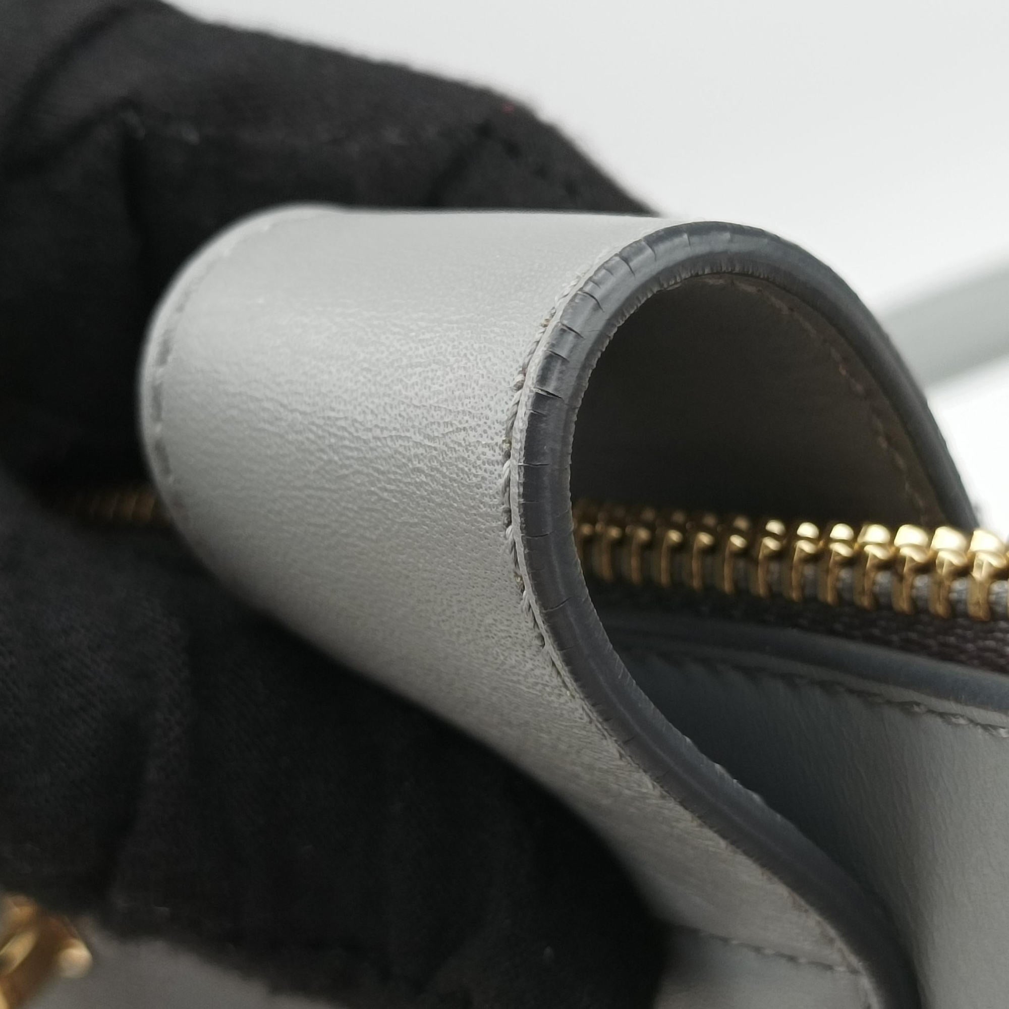 Gancini Juliet Grey leather AU-21/D658ガンチーニ ジュリエット グレー レザー AU-21/D658