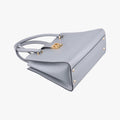 Gancini Juliet Grey leather AU-21/D658ガンチーニ ジュリエット グレー レザー AU-21/D658