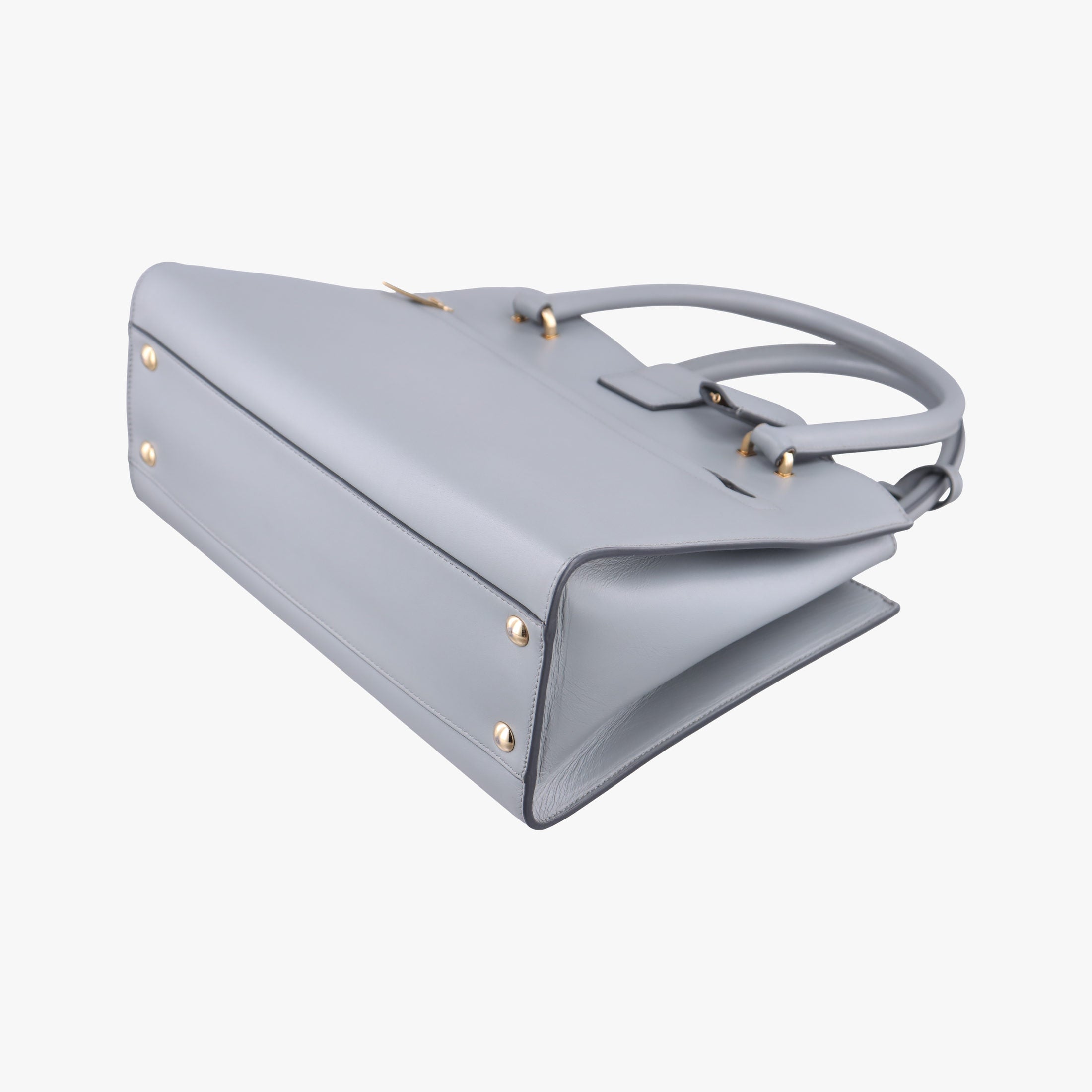 Gancini Juliet Grey leather AU-21/D658ガンチーニ ジュリエット グレー レザー AU-21/D658