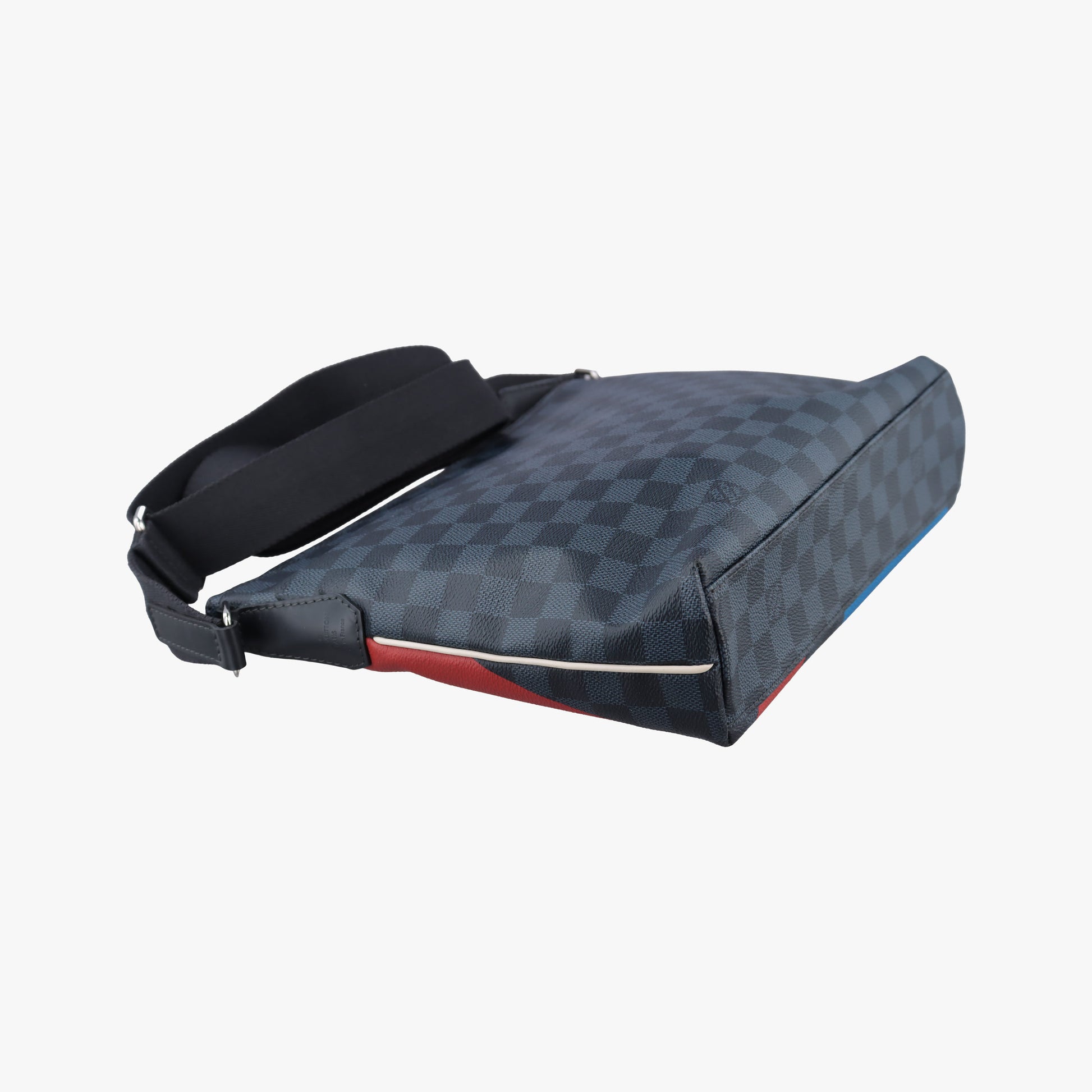 Mick PM America's Cup Limited Damier Cobalt × Tri-Color Coated Canvas × Leather N41639 SR2146ミックPM アメリカズカップ 限定 ダミエ・コバルト × トリコロール コバルトキャンバス × レザー N41639 SR2146