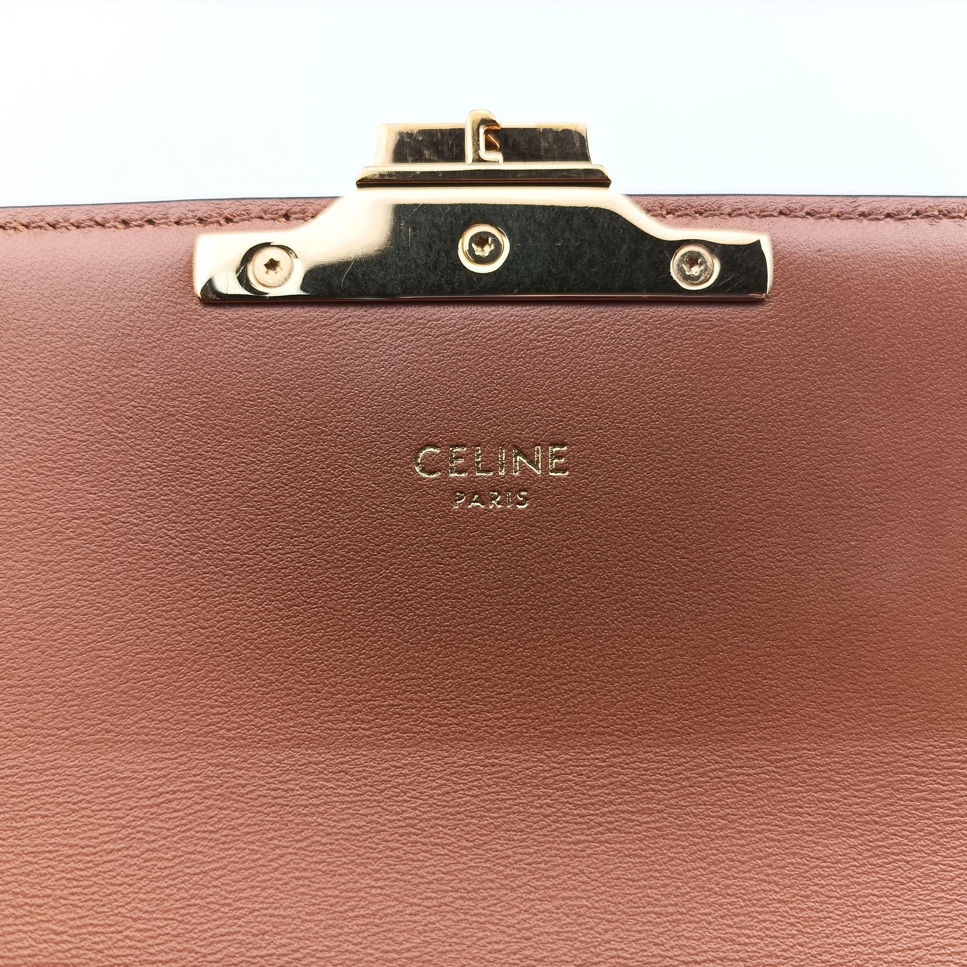 TRIOMPHE Brown PVC coated canvas F-CU-1242トリオンフ ブラウン PVCコーティングキャンバス F-CU-1242