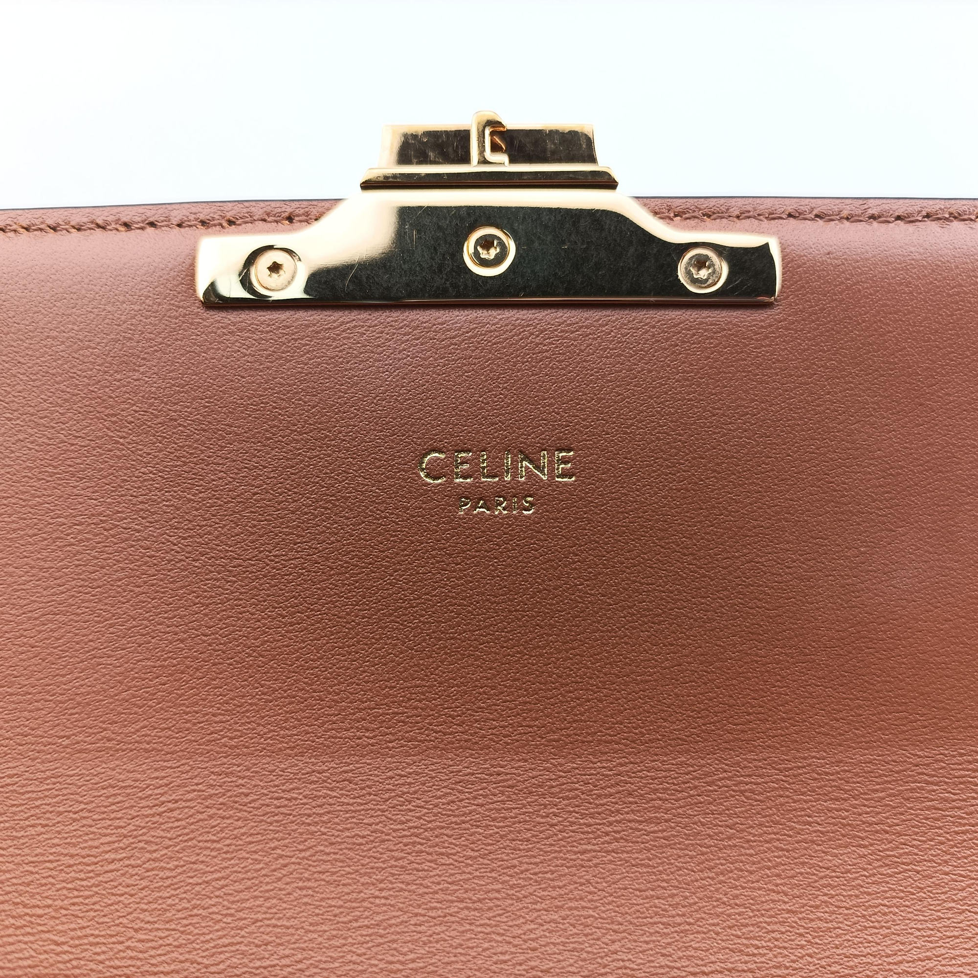 TRIOMPHE Brown PVC coated canvas F-CU-1242トリオンフ ブラウン PVCコーティングキャンバス F-CU-1242