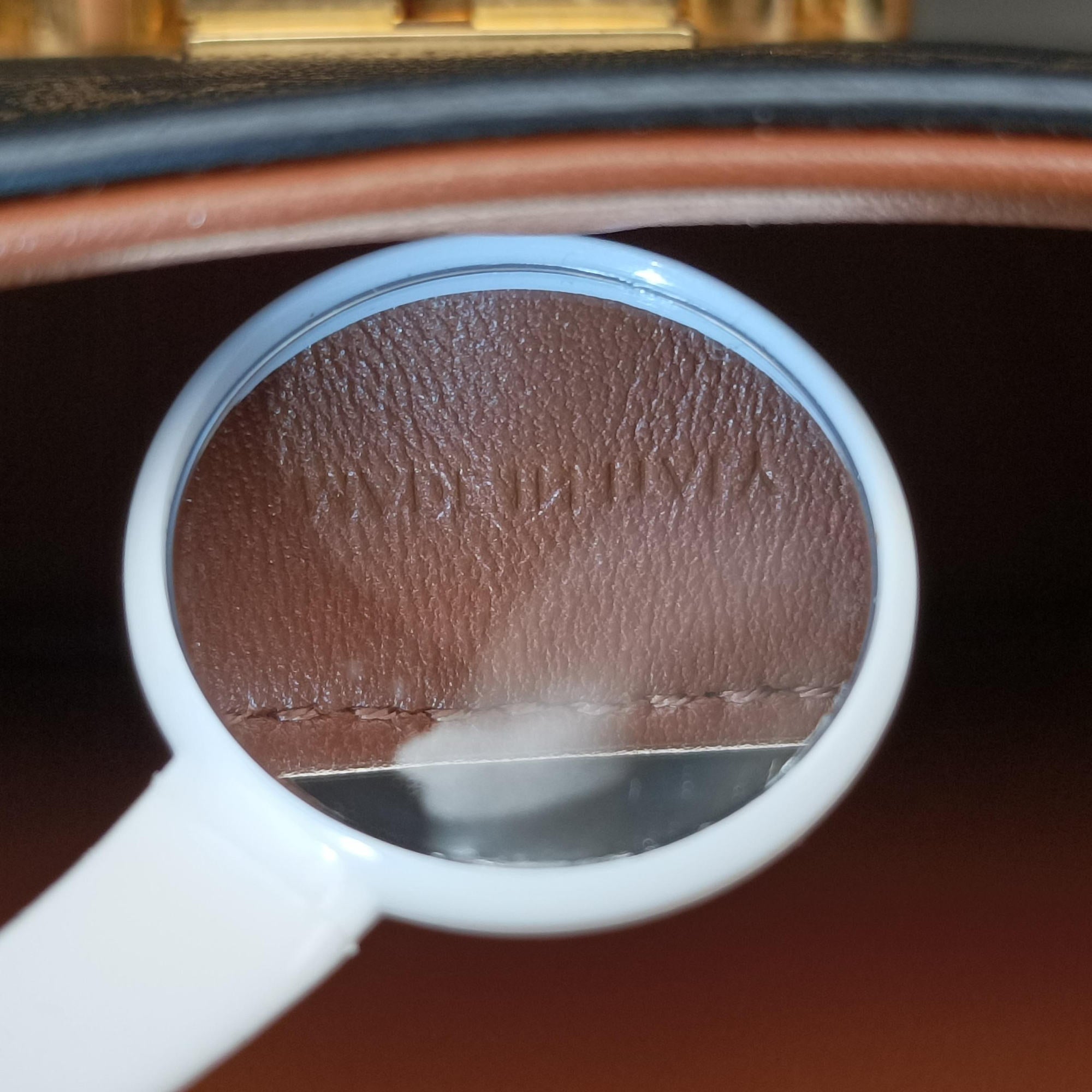 TRIOMPHE Brown PVC coated canvas F-CU-1242トリオンフ ブラウン PVCコーティングキャンバス F-CU-1242