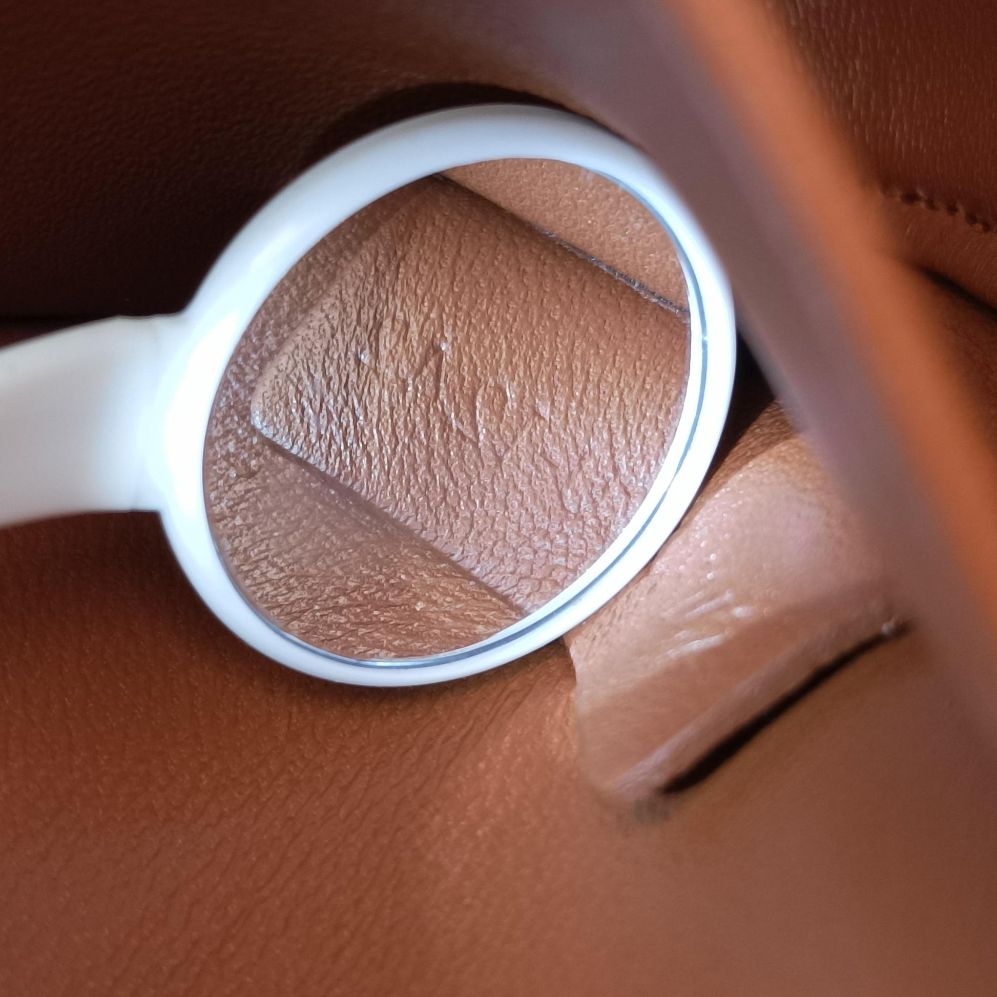 TRIOMPHE Brown PVC coated canvas F-CU-1242トリオンフ ブラウン PVCコーティングキャンバス F-CU-1242