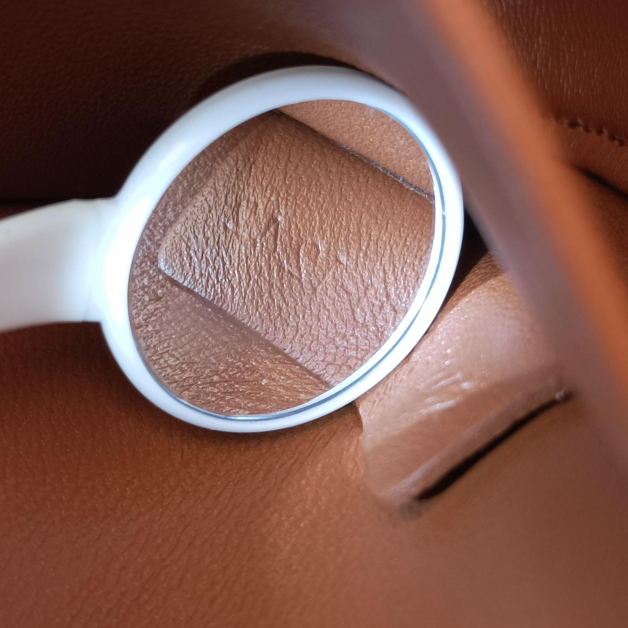 TRIOMPHE Brown PVC coated canvas F-CU-1242トリオンフ ブラウン PVCコーティングキャンバス F-CU-1242