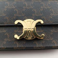TRIOMPHE Brown PVC coated canvas F-CU-1242トリオンフ ブラウン PVCコーティングキャンバス F-CU-1242