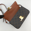 TRIOMPHE Brown PVC coated canvas F-CU-1242トリオンフ ブラウン PVCコーティングキャンバス F-CU-1242