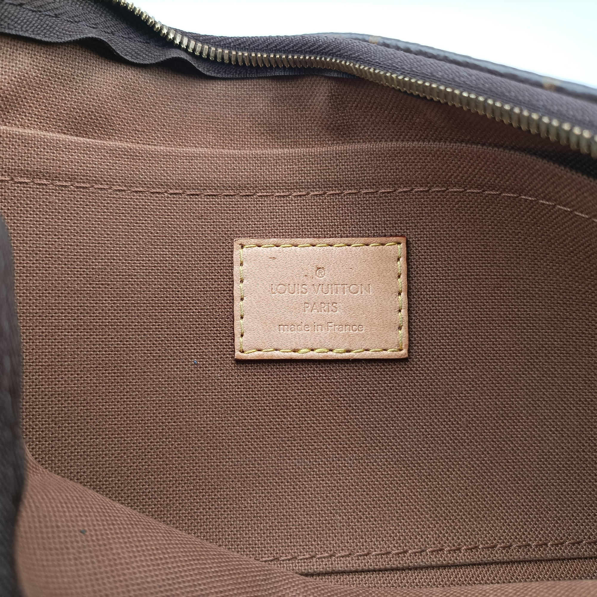 MULTI POCHETTE ACCESSOIRES MARRON×ROSE CLAIRE Monogram Canvas M44840 SR3179ミュルティポシェットアクセソワール マロン×ローズ クレール モノグラムキャンバス M44840 SR3179