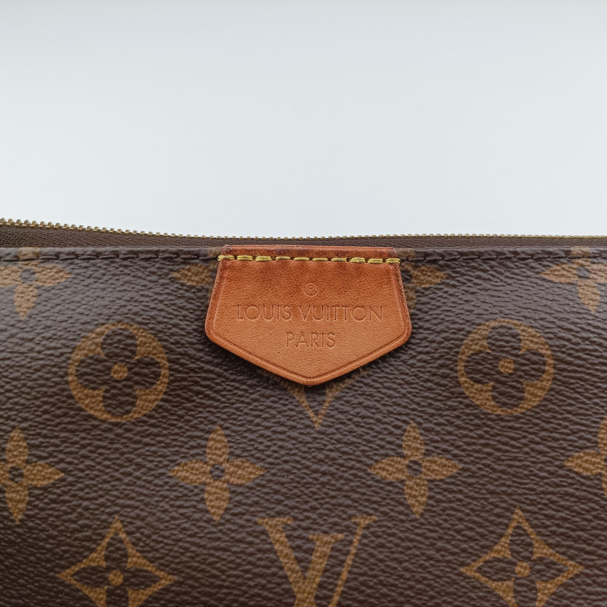 MULTI POCHETTE ACCESSOIRES MARRON×ROSE CLAIRE Monogram Canvas M44840 SR3179ミュルティポシェットアクセソワール マロン×ローズ クレール モノグラムキャンバス M44840 SR3179
