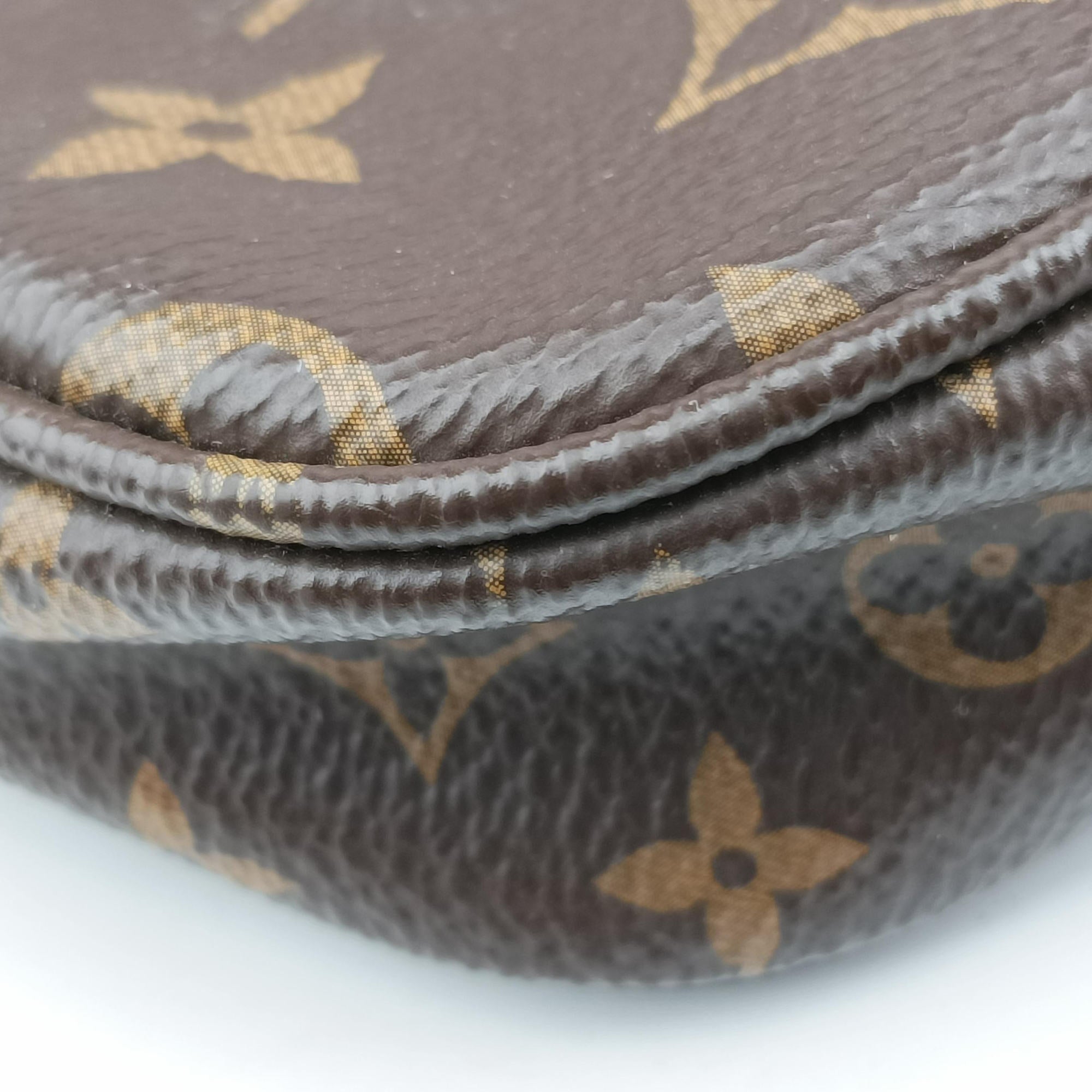 MULTI POCHETTE ACCESSOIRES MARRON×ROSE CLAIRE Monogram Canvas M44840 SR3179ミュルティポシェットアクセソワール マロン×ローズ クレール モノグラムキャンバス M44840 SR3179