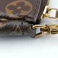 MULTI POCHETTE ACCESSOIRES MARRON×ROSE CLAIRE Monogram Canvas M44840 SR3179ミュルティポシェットアクセソワール マロン×ローズ クレール モノグラムキャンバス M44840 SR3179