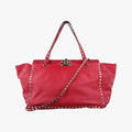 Rockstud Red Leather Lot number unknownロックスタッズ レッド レザー 製番不明