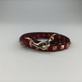 Rockstud Red Leather Lot number unknownロックスタッズ レッド レザー 製番不明